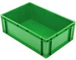 Пластиковый ящик 600х400х200 сплошной без ручек