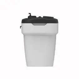 Солевой бак 350 литров (в сборе) зеленый