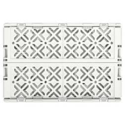 Ящик пластиковый складной ECONOVA Stocky L, 334х250х155 мм, 10.5 л, белый [434297316]