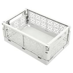 Ящик пластиковый складной ECONOVA Stocky L, 334х250х155 мм, 10.5 л, белый [434297316]