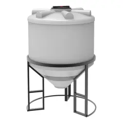 Емкость ФМ 1000л белая в обрешетке New