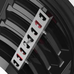 Секция КН-780 с подготовкой к установке кабельных стоек