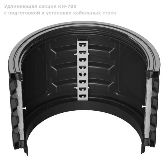 Секция КН-780 с подготовкой к установке кабельных стоек