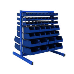 Система хранения двухсторонняя ДВК SORTEX 1075-2 №1-4, синий [КГ030394]