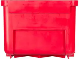 Контейнер полочный пластиковый, 170x105x80 мм, 1.43 л, красный [6001]