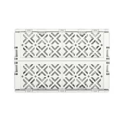 Ящик пластиковый складной ECONOVA Stocky M, 249х167х103 мм, 3.4 л, белый [434297416]