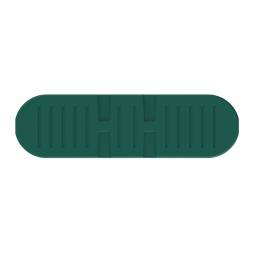 Емкость пластиковая прямоугольная для хранения воды, жидкостей и дизельного топлива, 3000 л, зеленый [TSN3000S2]