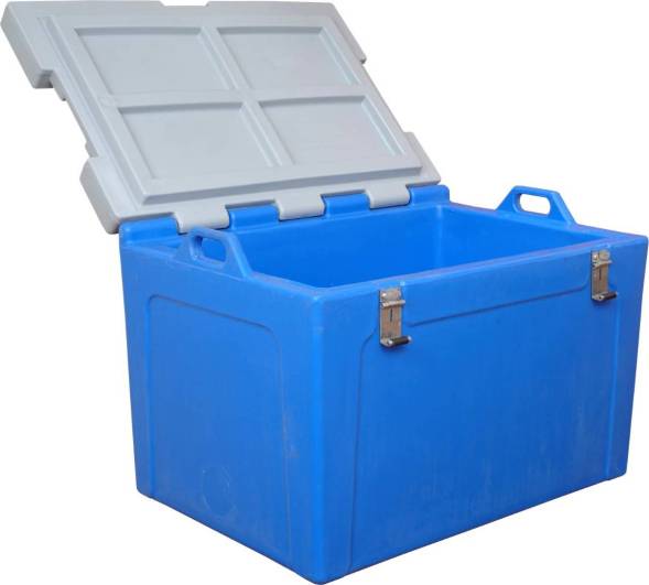 Изотермический контейнер 750х530х520 мм с крышкой