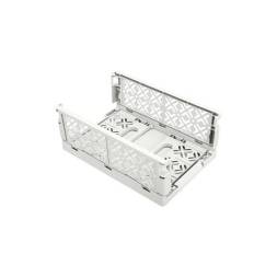 Ящик пластиковый складной ECONOVA Stocky S, 165х124х73 мм, 1.2 л, белый [434297516]