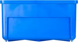 Контейнер полочный пластиковый, 500x185x100 мм, 9.25 л, синий [6004]