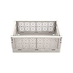 Ящик пластиковый складной ECONOVA Stocky S, 165х124х73 мм, 1.2 л, светло-бежевый [434297534]