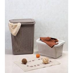 Корзина универсальная 20л, светло-серый