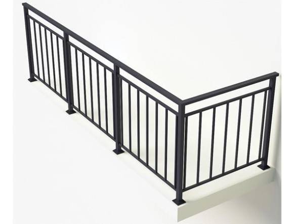 Металлическое балконное ограждение БО-1, 1 пог. м.