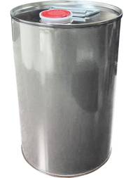 Банка металлическая, 5 л, БЖ 5, берикап 42мм, серебристый