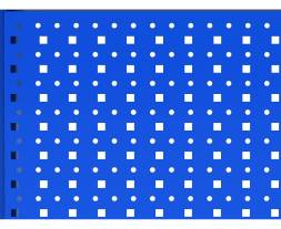 Система хранения односторонняя ДВК Iron SORTEX 1495 №1-1, синий [КГ030382]