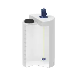 Емкость дозировочная 500 белая с турбинной мешалкой