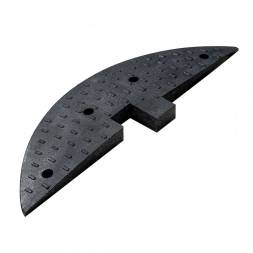 Лежачий полицейский ИДН-900 Концевой Элемент, Черный (Композит)