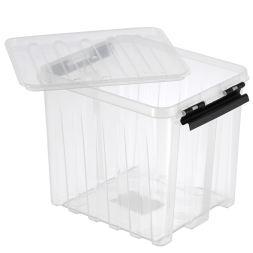 Контейнер с крышкой и клипсами Rox Box Original, 4,5 л, 210x170x175 мм, прозрачный