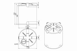 Емкость T 5000л зеленая
