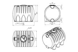 Емкость HR 5000 л