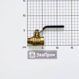 Кран шаровый ручка-рычаг