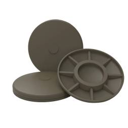 Крышка колодца &quot;Rostok&quot; пластиковая коричневый