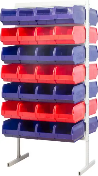 Ящик (лоток) антистатический пластиковый, 400x230x200 мм, 18.4 л, черный [5004 ESD]