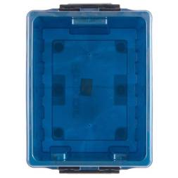 Контейнер с крышкой и клипсами Rox Box Original, 36 л, 390x250x500 мм, синий [036-00.06]