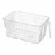 Корзинка универсальная с ручкой 280x160x120 мм, бесцветный