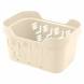 Корзинка универсальная Deluxe, 189x132x110 мм, 1,9 л, бежевый