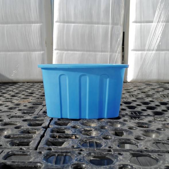 Ванна пластиковая пищевая О, 200 л, HDPE, черный [131.0200.899.000]