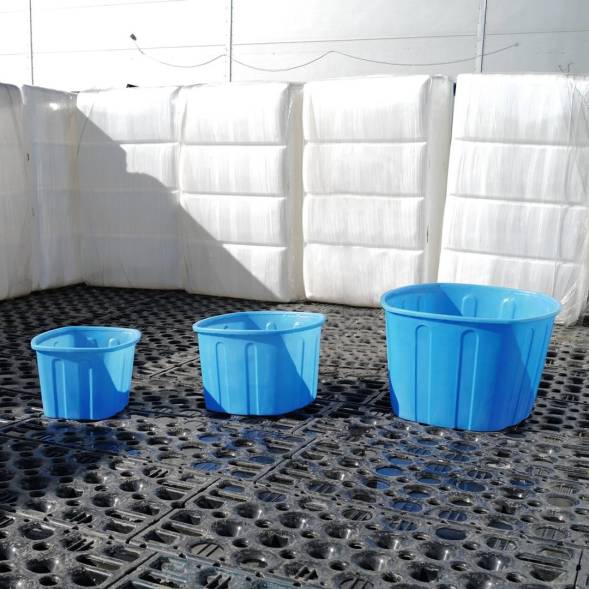 Ванна пластиковая пищевая О, 200 л, HDPE, черный [131.0200.899.000]