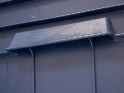 Ящик пластиковый сплошной, 710x500x455 мм, 122 л, синий [425]