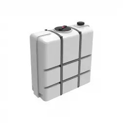 Емкость K 1000л белая в обрешетке New