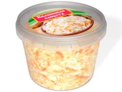 Контейнер п/п 0,7л. круглый, d-122 мм, с прозрачной крышкой