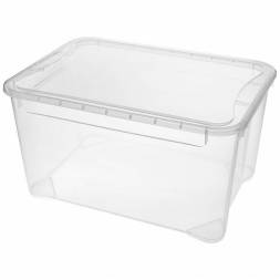 Ящик универсальный с крышкой «КРИСТАЛЛ» L 555x390x290 мм