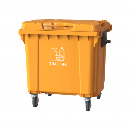 Наклейка для раздельного накопления (для контейнера 1100 л)