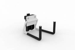 Держатель ДВК универсальный крюк двойной короткий