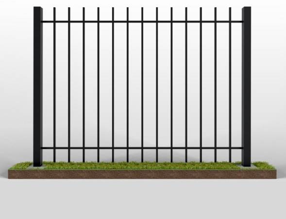 Забор металлический сварной секционный СЗ-3, 1 м²