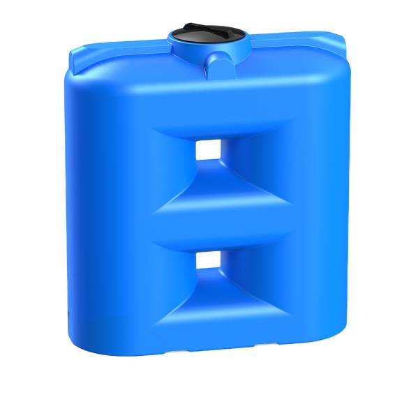 Емкость пластиковая накопительная вертикальная для воды и дизельного топлива, 2000 л, синий [TSL2000S13]