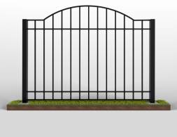 Забор металлический сварной секционный СЗ-5, 1 м²