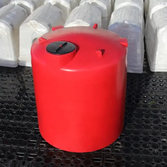 Емкость пластиковая для хранения удобрений (КАС/ЖКУ) ЭКОПРОМ TOR, 10000л, красный [4014.10000.101.000]