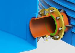 Втулка с фланцем 90