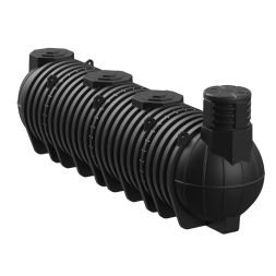 Емкость для дизельного топлива подземная горизонтальная, 12000 л, черный [TDLDT12000Y1]