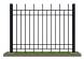 Забор металлический сварной секционный СЗ-8, 1 м²